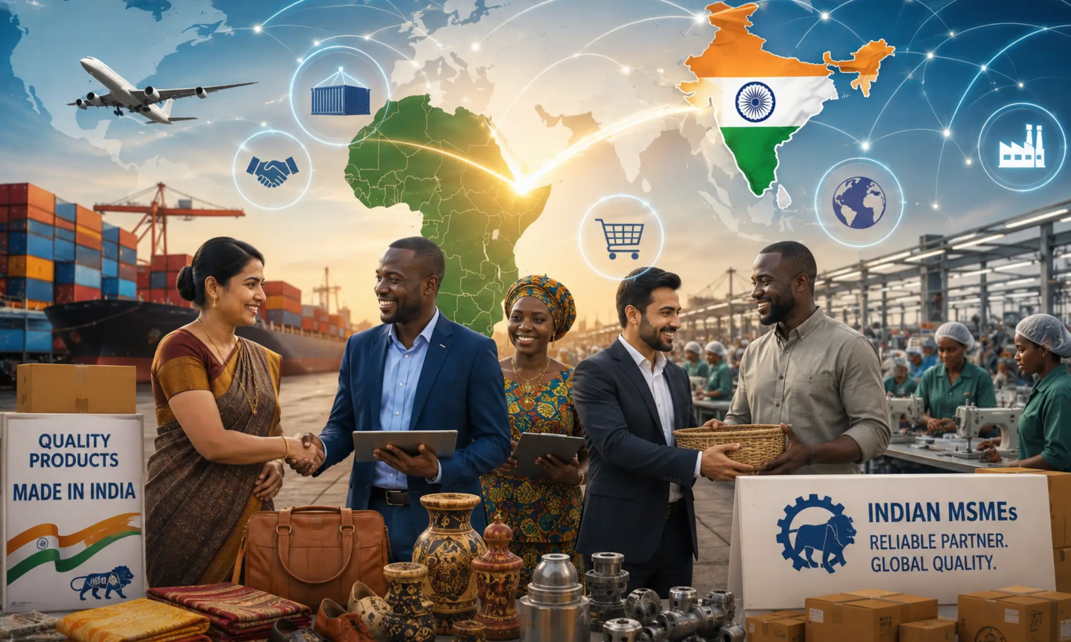 Indian MSMEs Gain Ground in Africa as Global Buyers Diversify Supply Chains