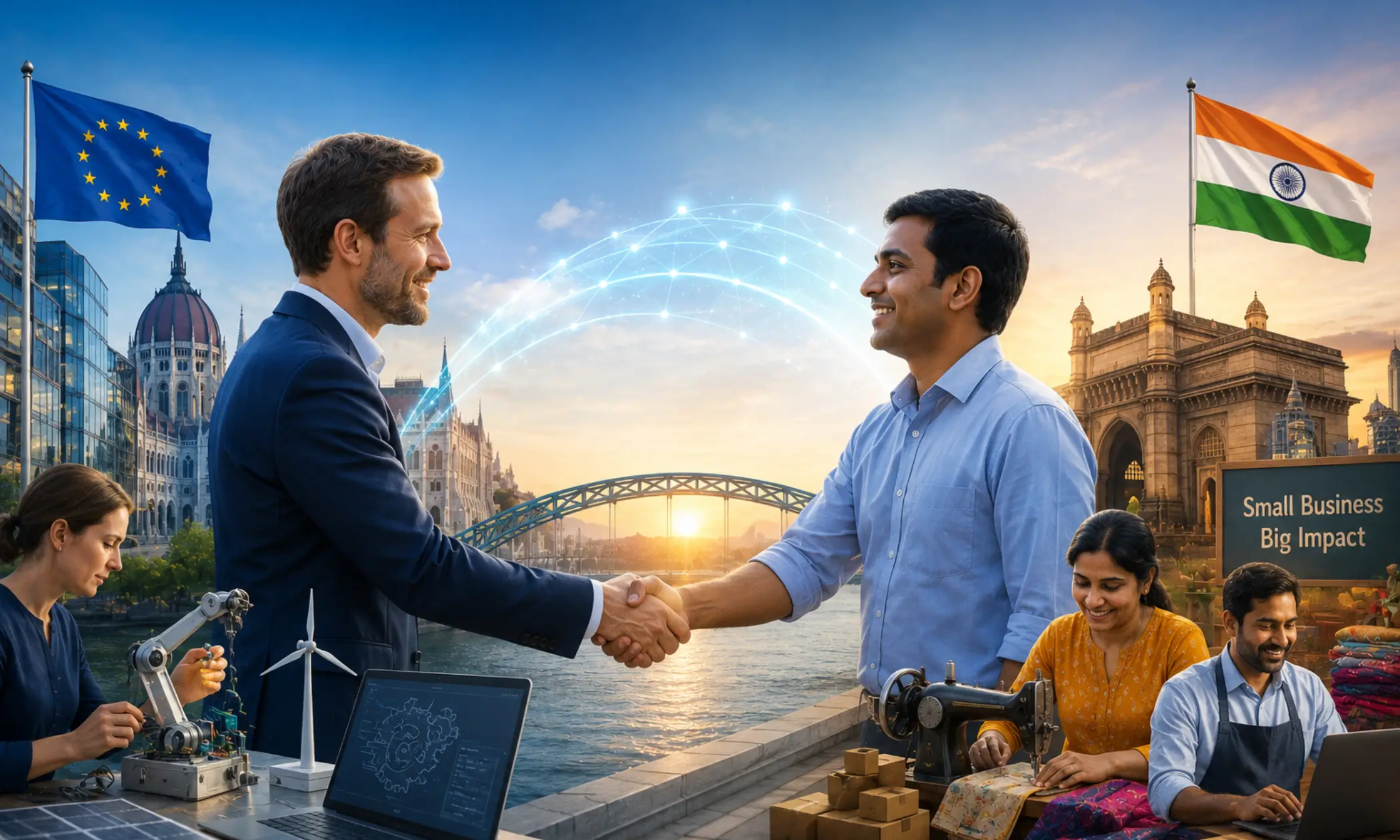 New Horizons: Bridging European Innovation and Indian Small Businesses