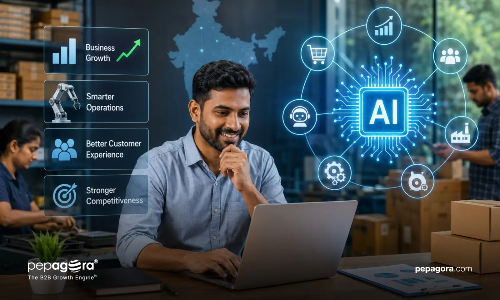 AI Adoption Could Unlock Over $490 Billion for India’s MSMEs