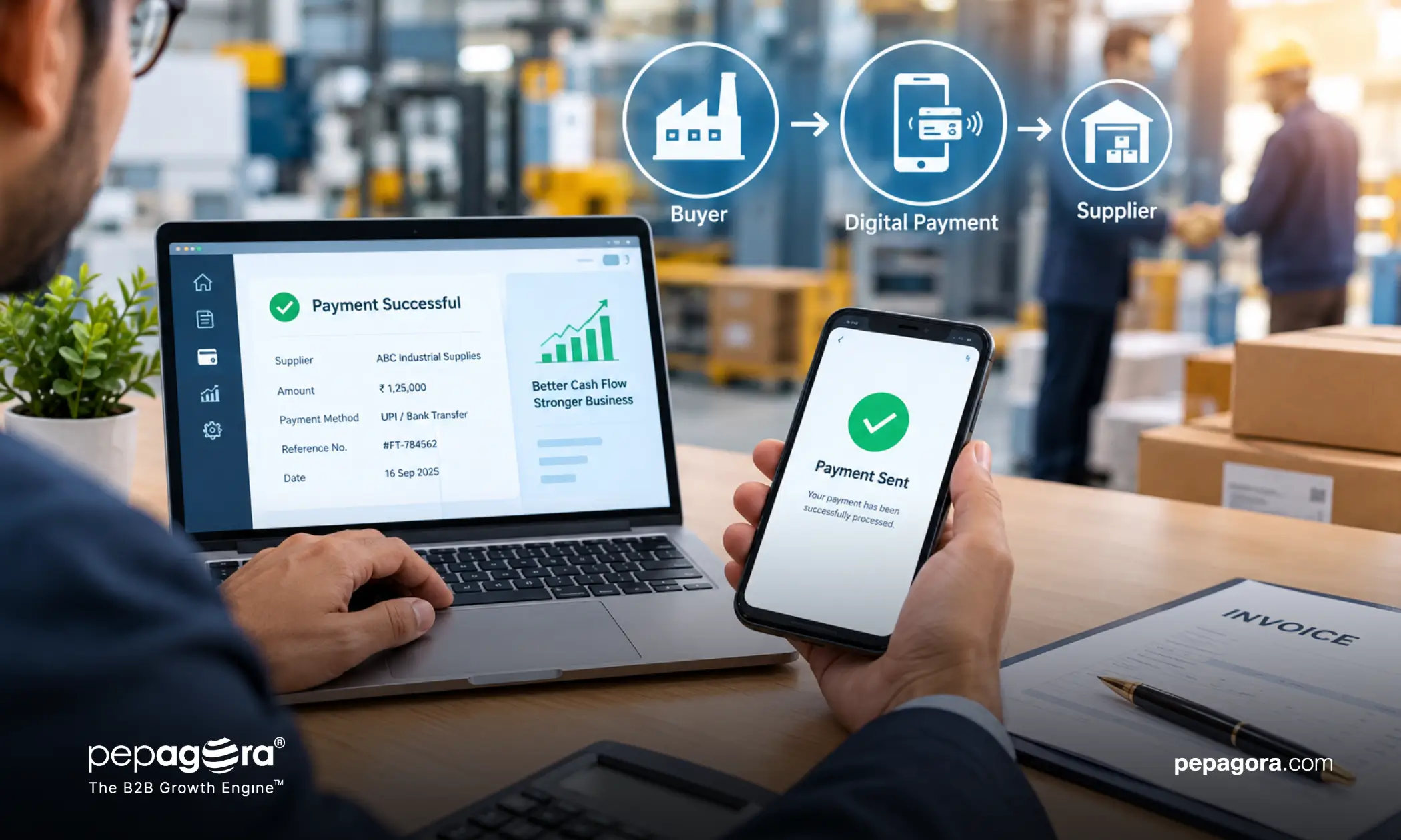Businesses are using Digital Payments to Improve B2B Cash Flow